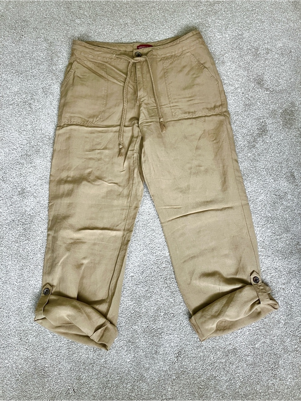 Merona Cropped Khaki Utility Pants